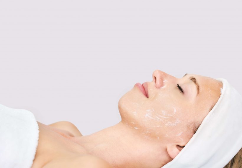 Acide salicylique sur visage