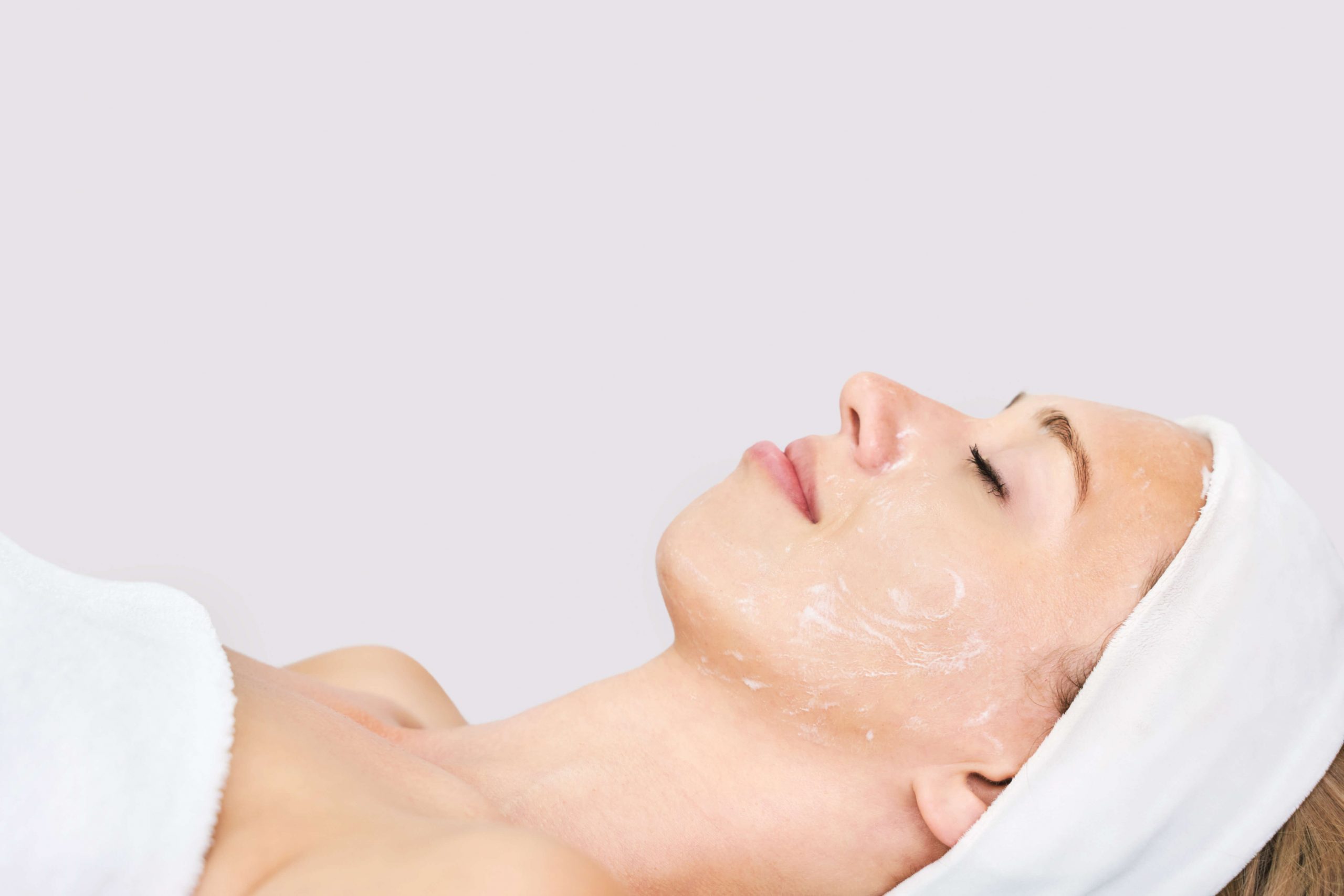 Acide salicylique sur visage