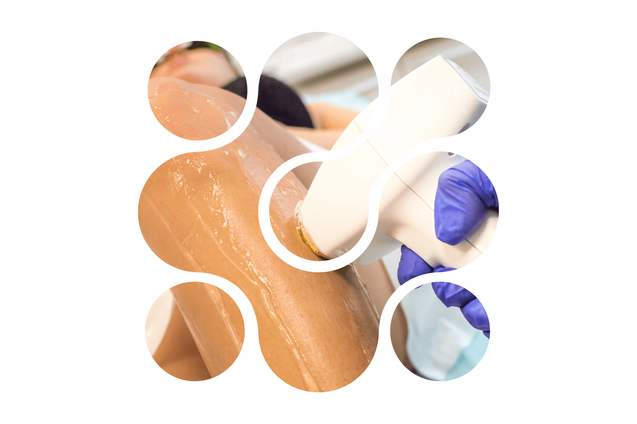 Picto épilation laser sur les jambes