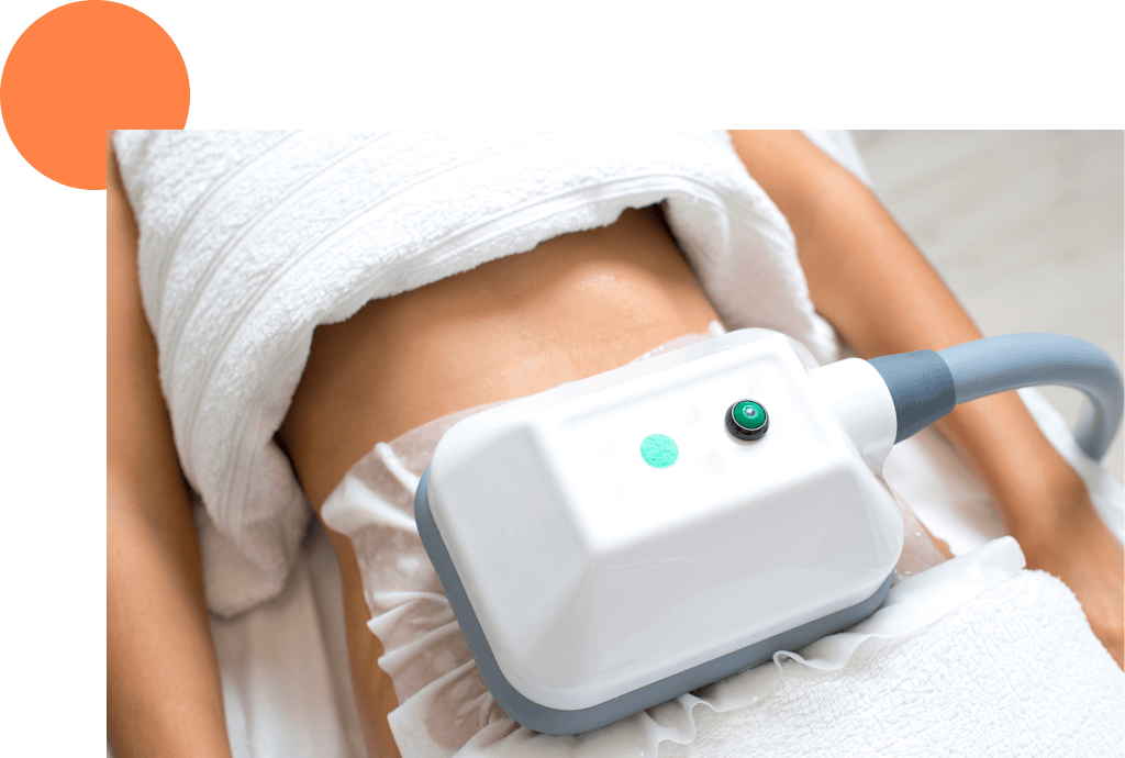 cryolipolyse zoom sur l'appareil