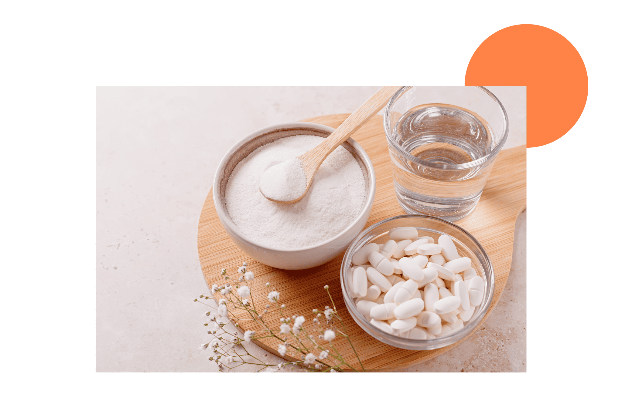 Gélules de collagène marin