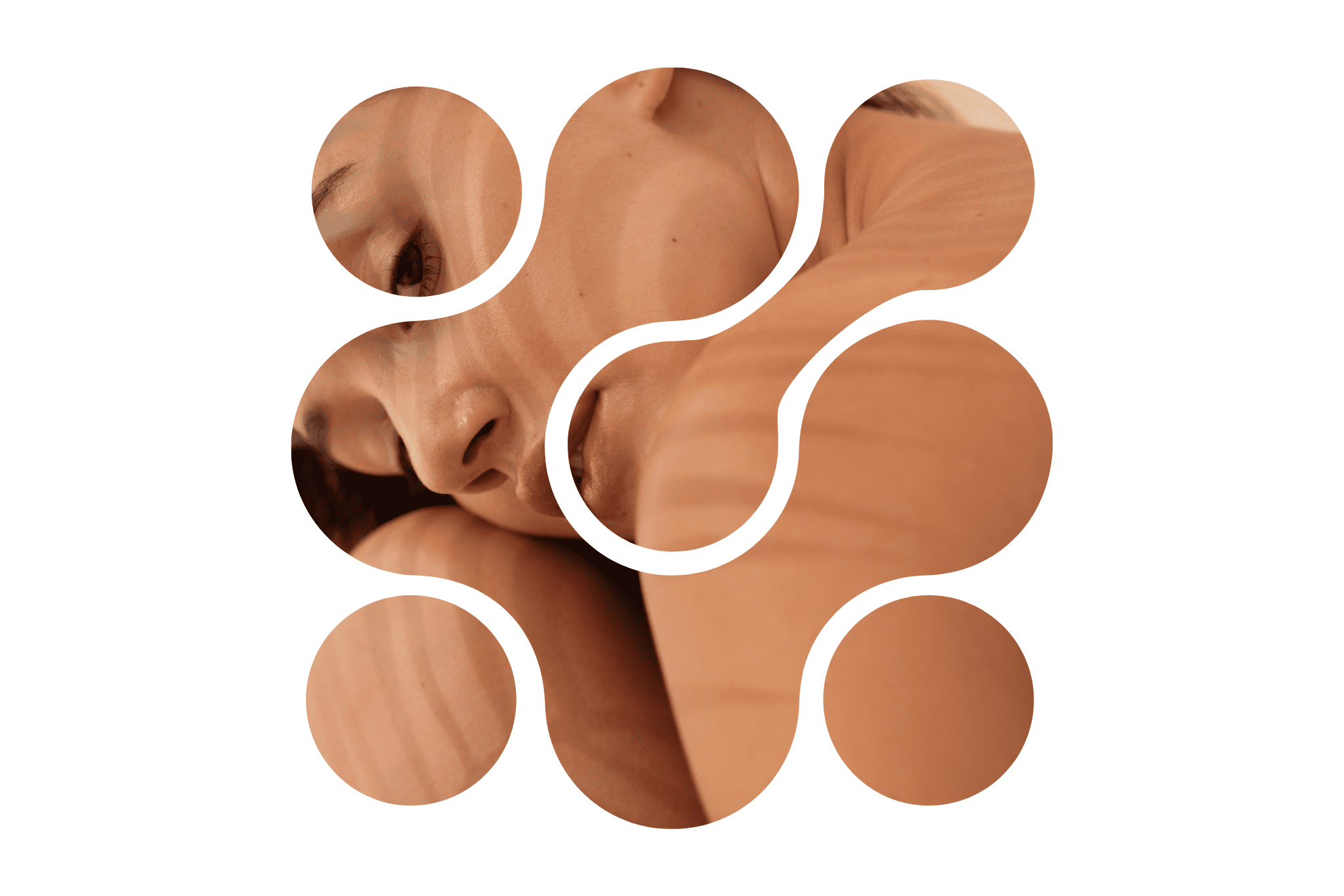 peau parfaite d'une femme