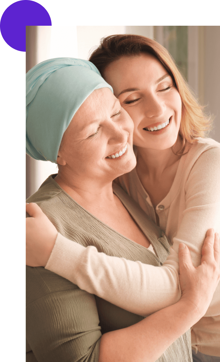 deux femmes avec cancer 