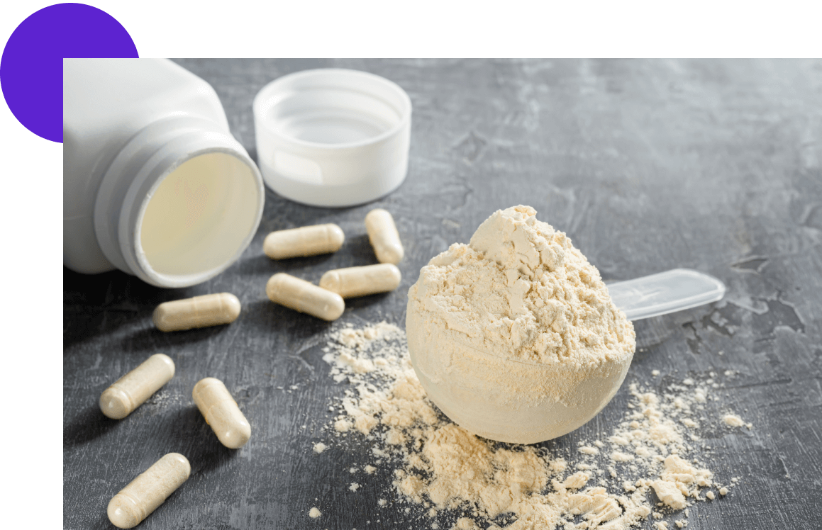 créatine en poudre