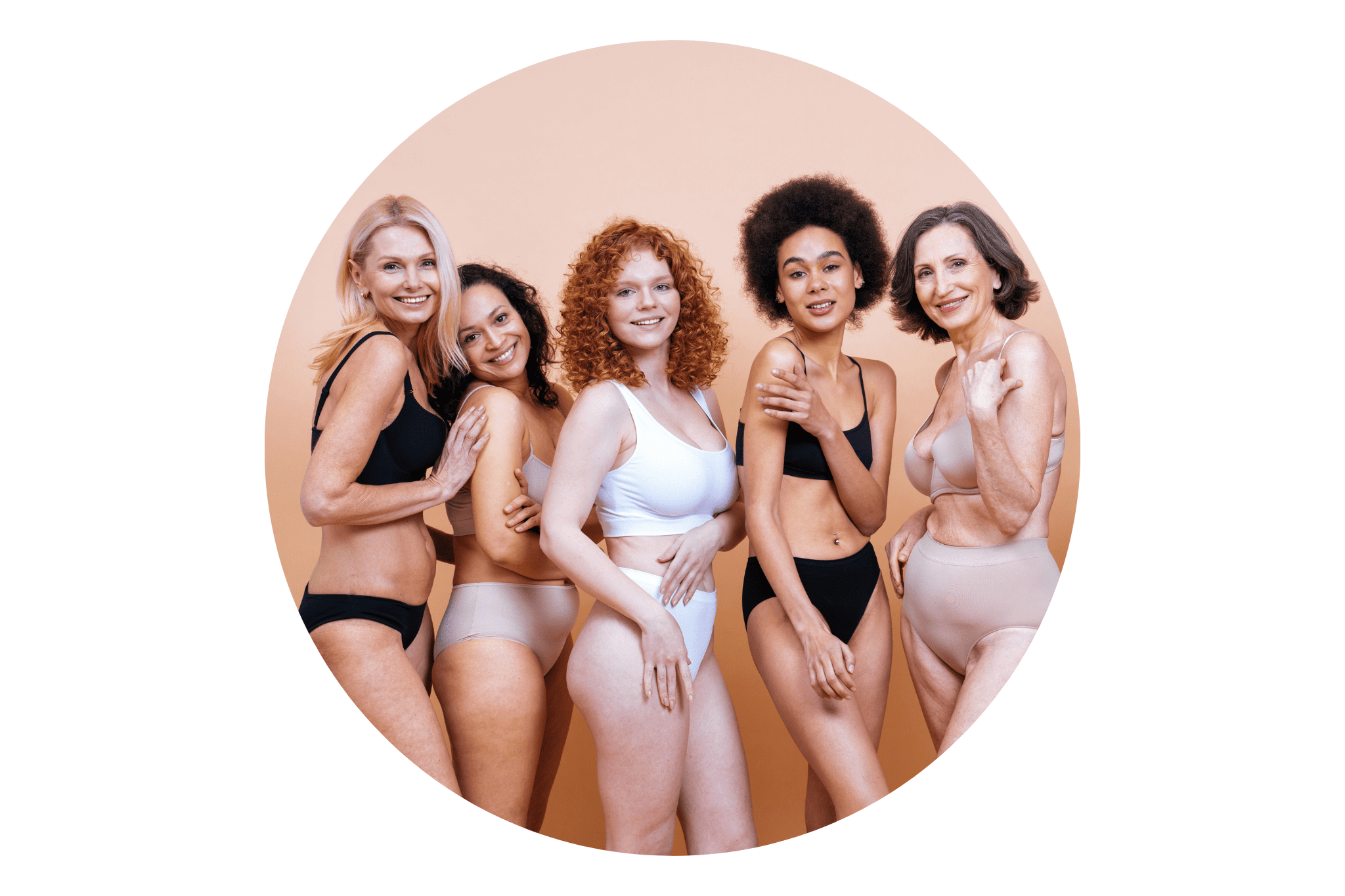 différentes femmes de différents âges