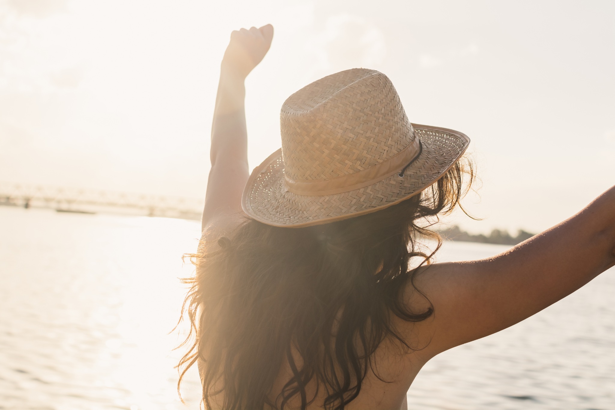 Une personne bronzée même en hiver