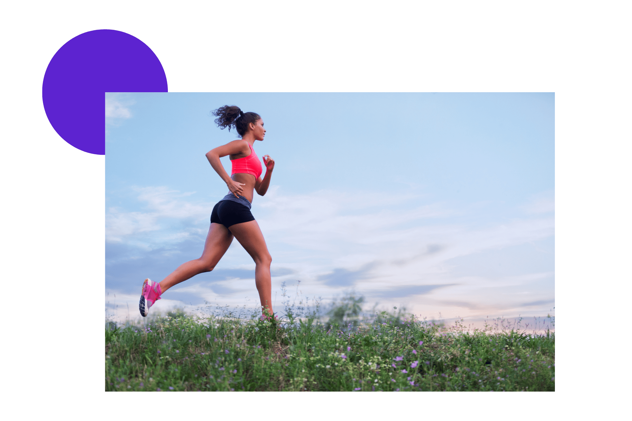 femme qui fait un jogging matinal