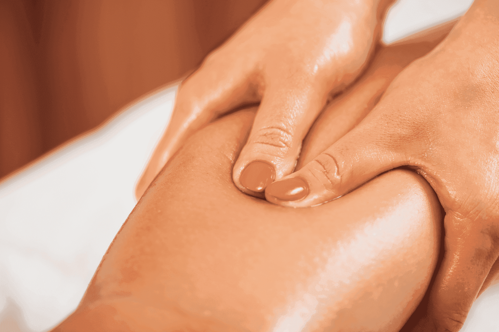 massage lymphatique des mollets