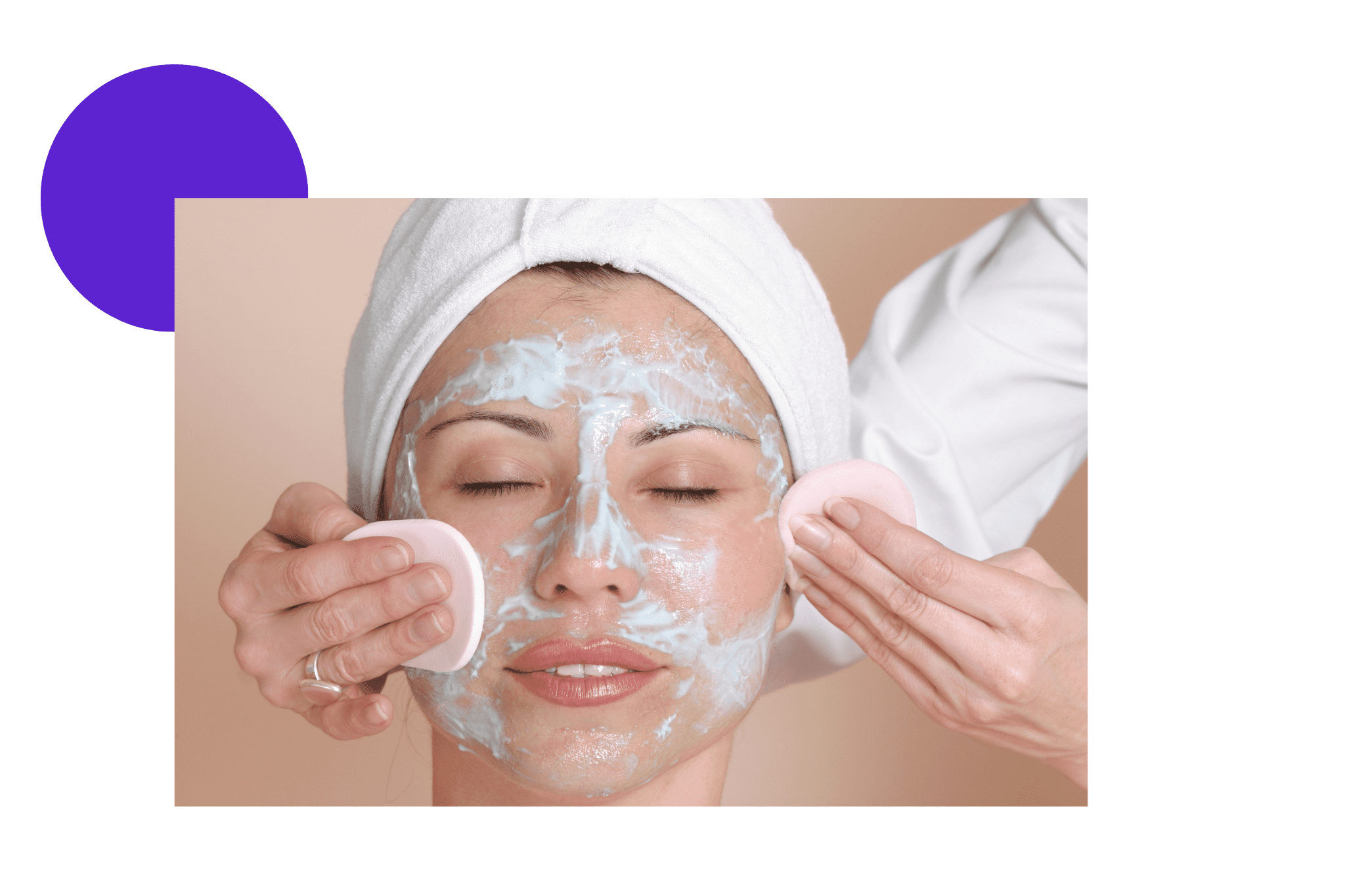 double-nettoyage de la peau