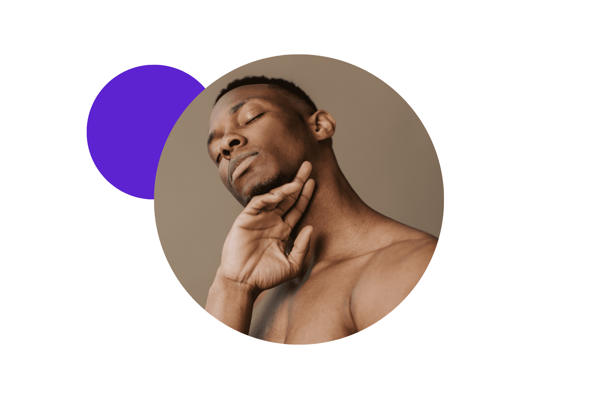 belle peau d'un homme noir