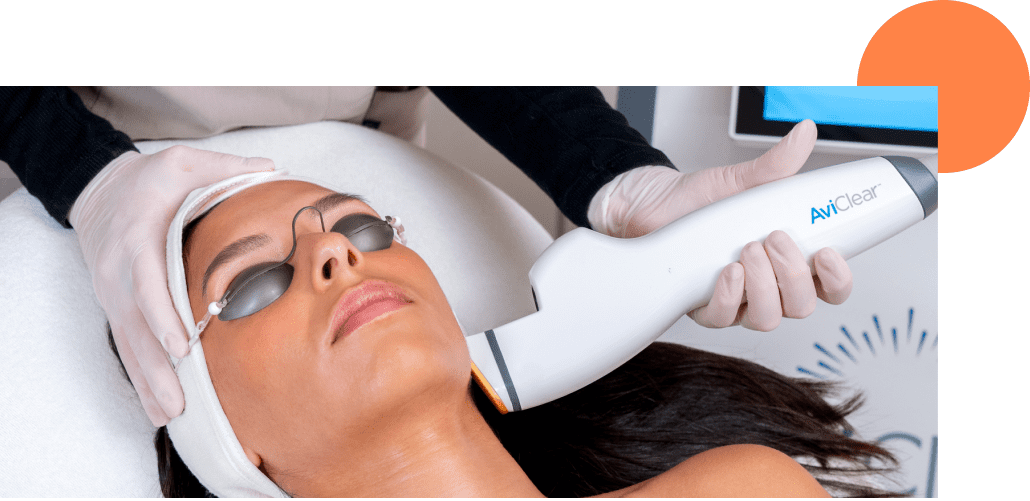 Zoom sur une séance de laser visage chez aesthé Lille