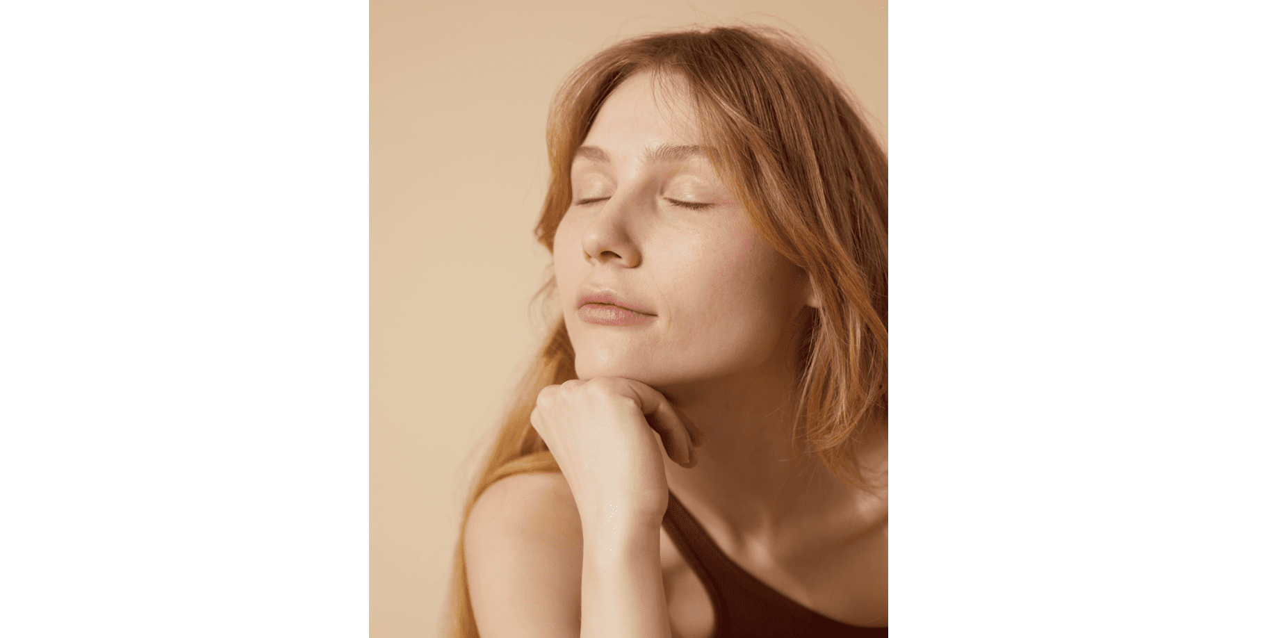 femme avec zoom sur sillons nasogéniens