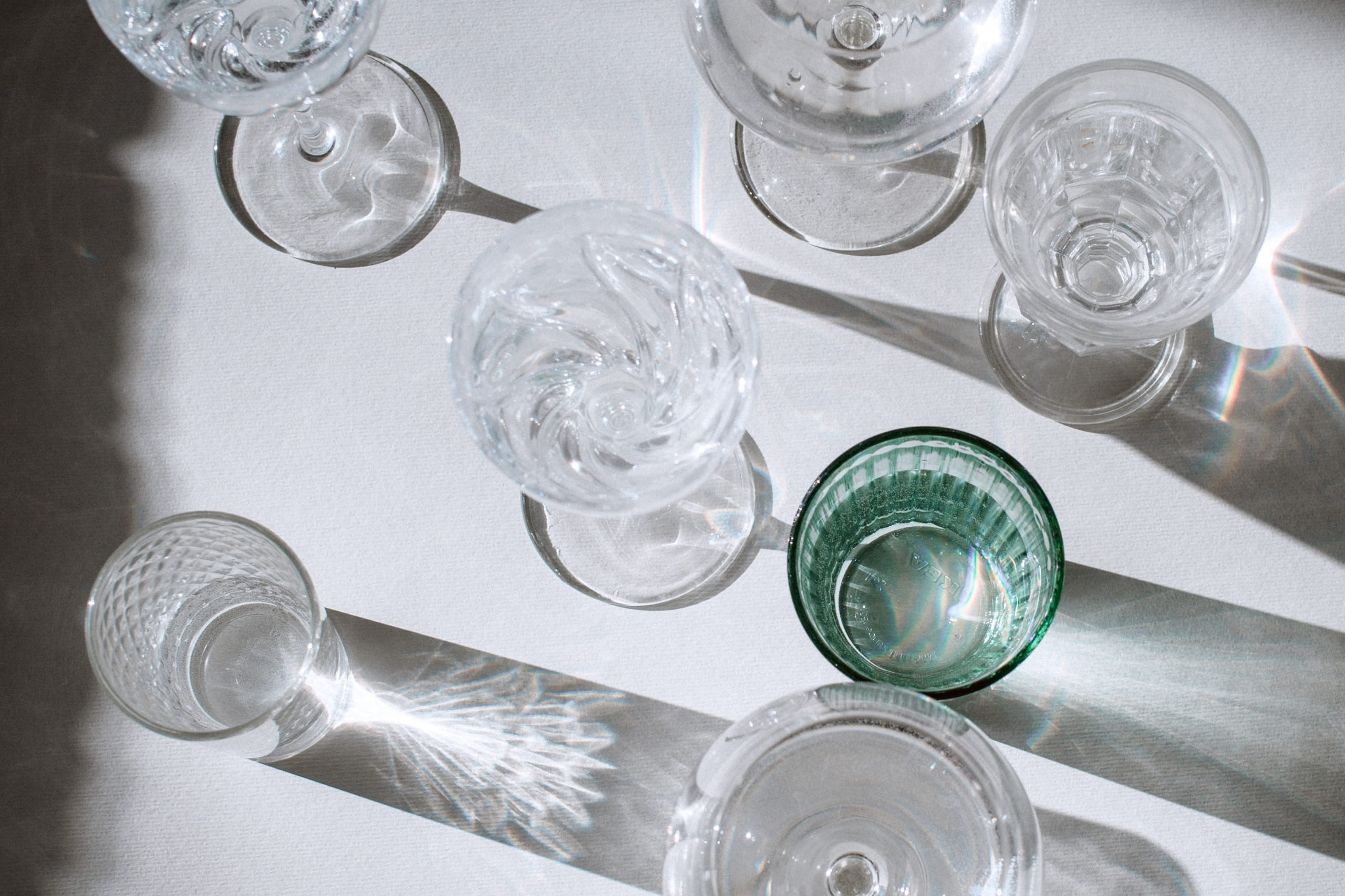 Consommation de verre d'eau pour une bonne hydratation